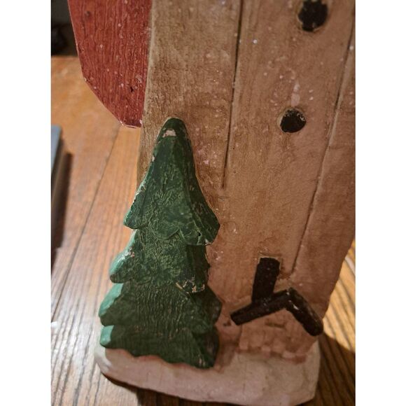 2015 Heartland Holiday Santa Figurine Statue Rustic Farmhouse Christmas Decor - Picture 9 of 9